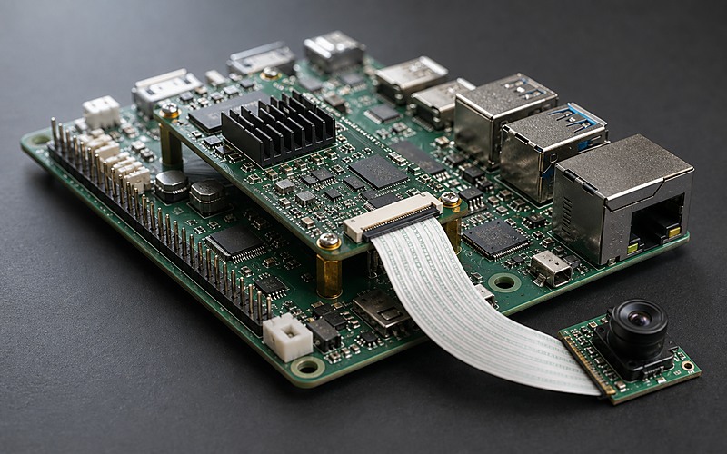Raspberry Pi 5 外挂加速器做边缘视觉